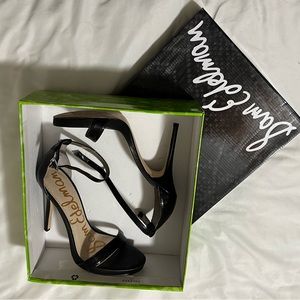 Sam Edelman stiletto black patent leather